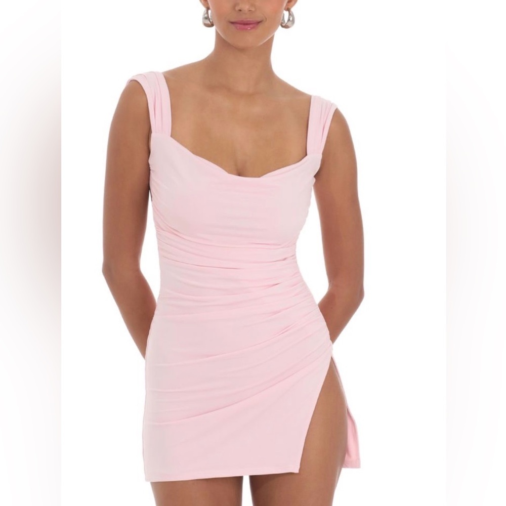 Lucy in the Sky Pink Mini Dress